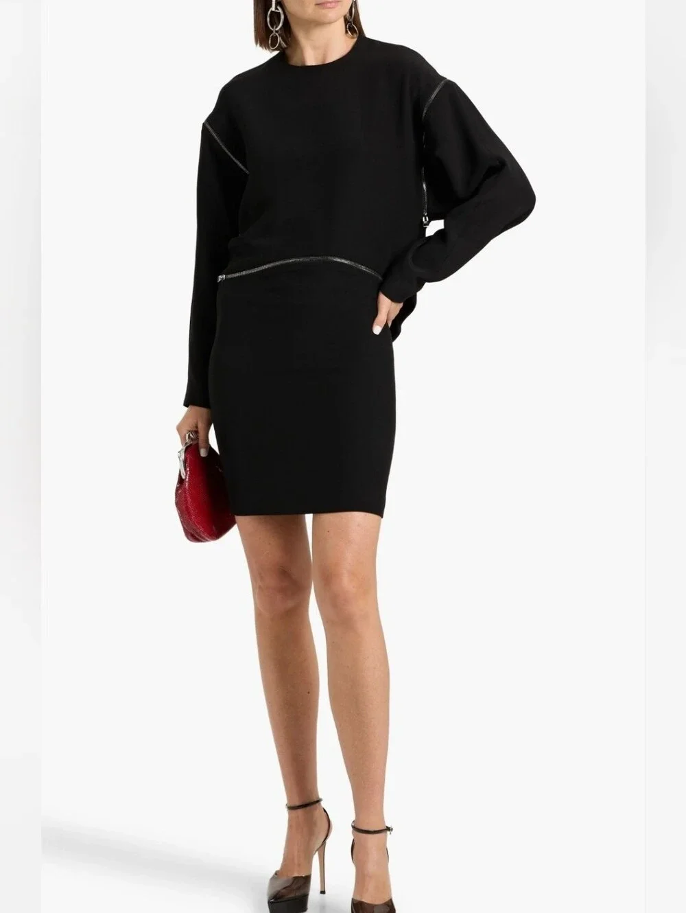 Tom Ford Crepe Cutout Mini Dress XS